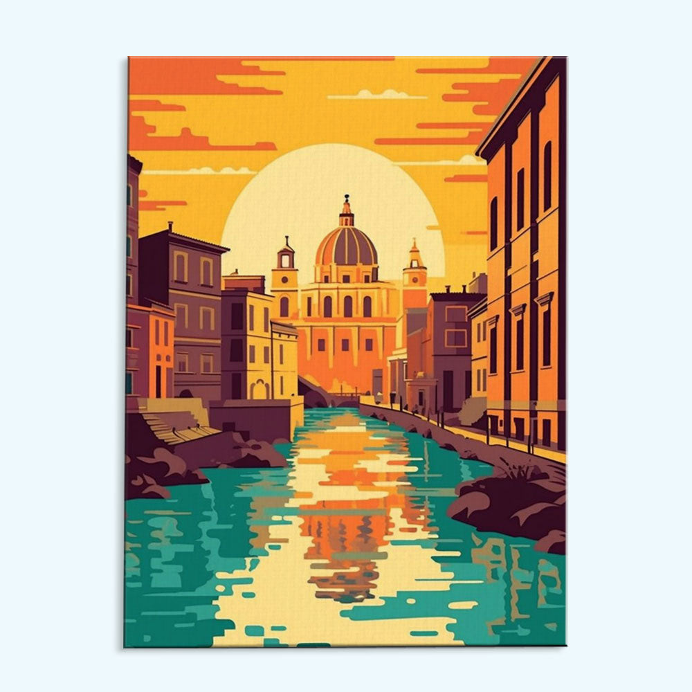 Rome|Paint by Numbers Kit