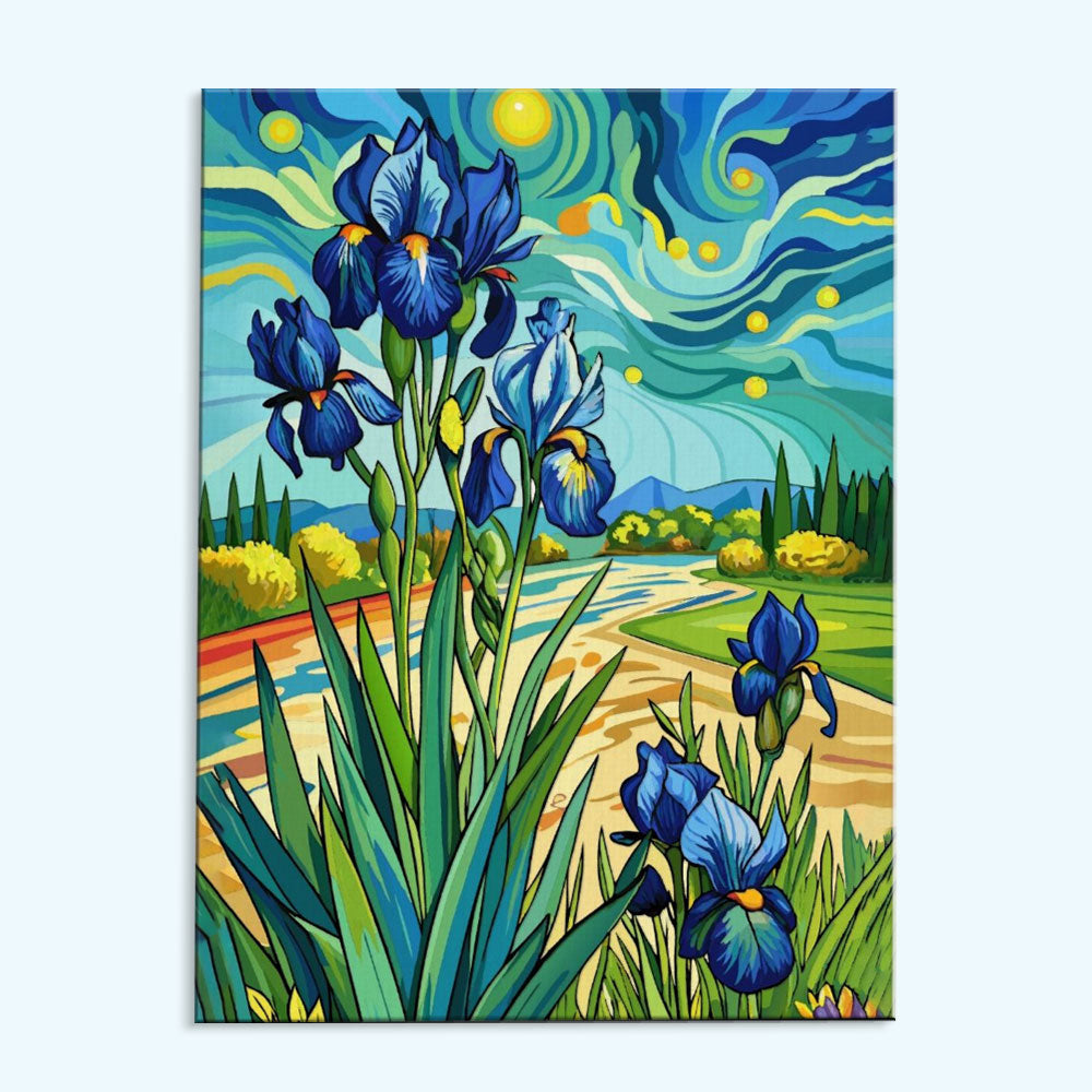 Iris|Paint by Numbers Kit