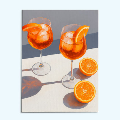 Orange Juice|Paint by Numbers Kit