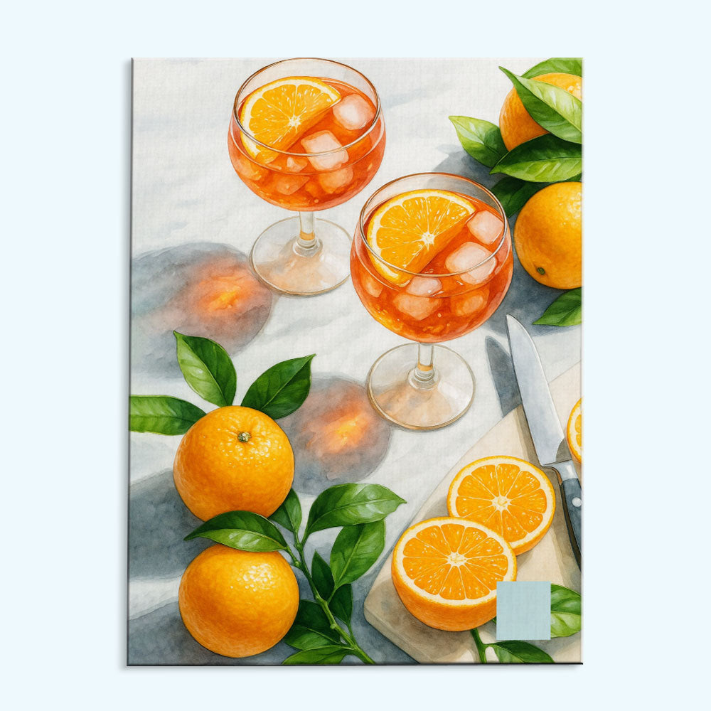 Orange Aperitif|Paint by Numbers Kit