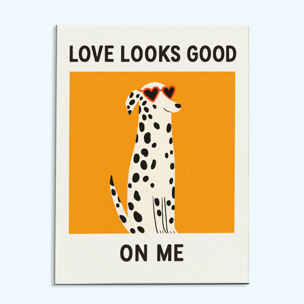 Loves Look Good On Me | Paint By Number Kit