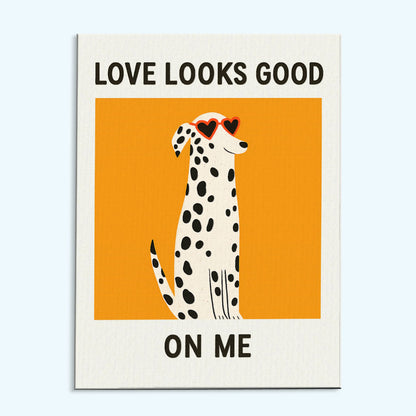 Loves Look Good On Me | Paint By Number Kit