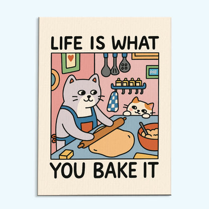 Life Is What You Bake It | Paint By Number Kit