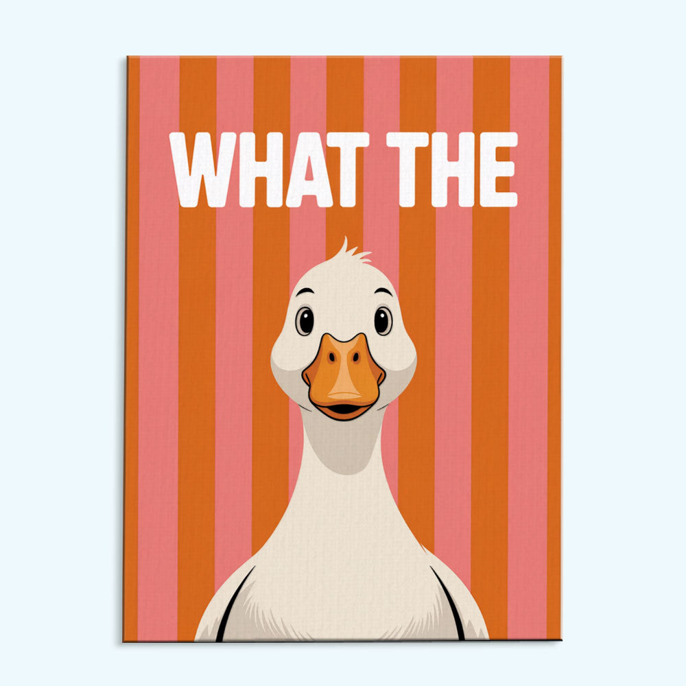 What The Duck| Paint By Number Kit