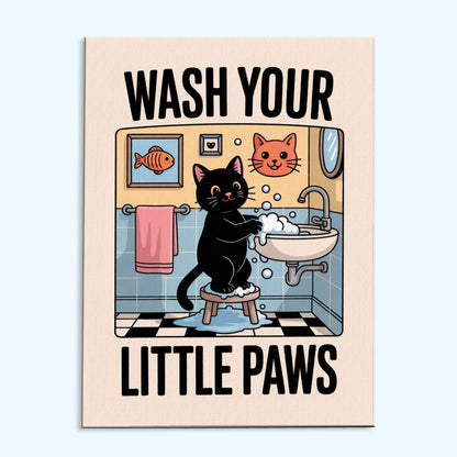 Wash Your Little Paws 2 | Paint By Number Kit