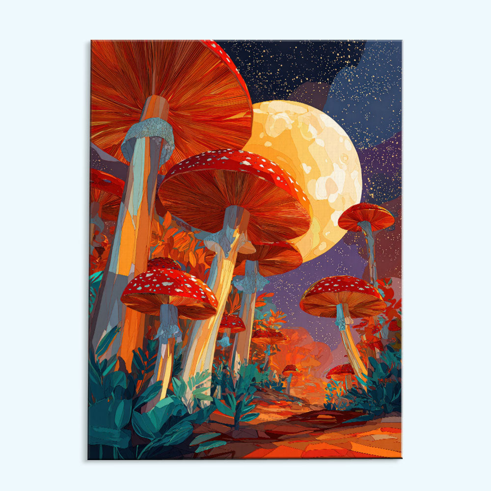 Cosmic Fungi | Paint by Numbers Kit