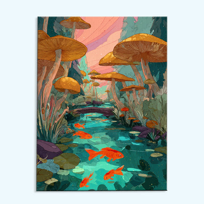 Magic Mycelium | Paint by Numbers Kit