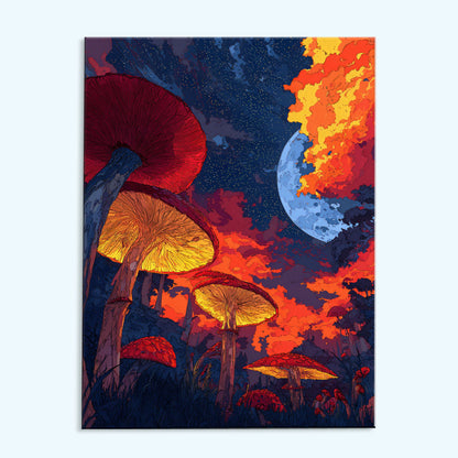 Starlight Shrooms | Paint by Numbers Kit