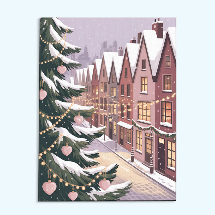 Cozy Christmas Street