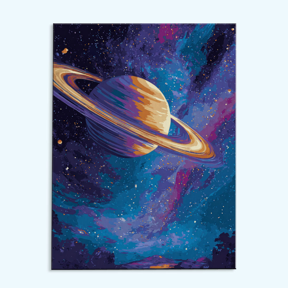 Nebula Rings | Paint by Numbers Kit