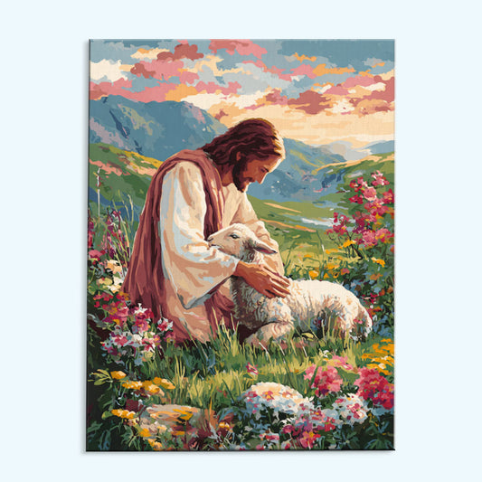 Gentle Shepherd | Paint by Numbers Kit