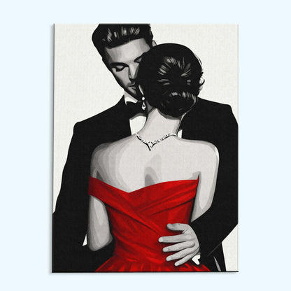 In His Arms | Paint by Numbers Kit