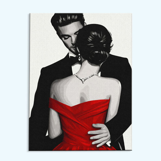 In His Arms | Paint by Numbers Kit