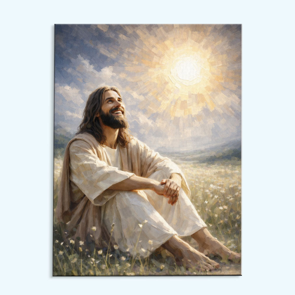 The Joy of the Father's Smile | Paint by Numbers Kit