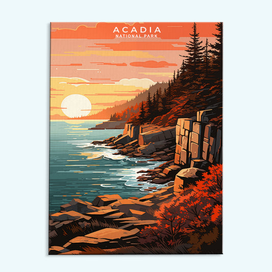 Acadia National Park | Paint by Numbers Kit