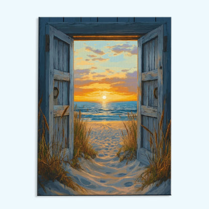 Pathway to Sunset | Paint by Numbers Kit