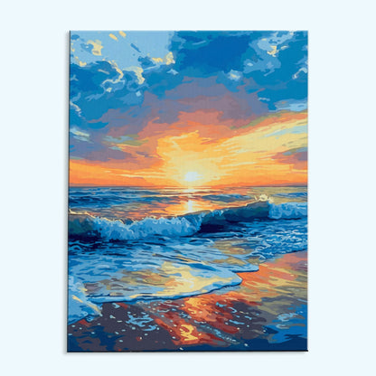 Seaside Sunset | Paint by Numbers Kit