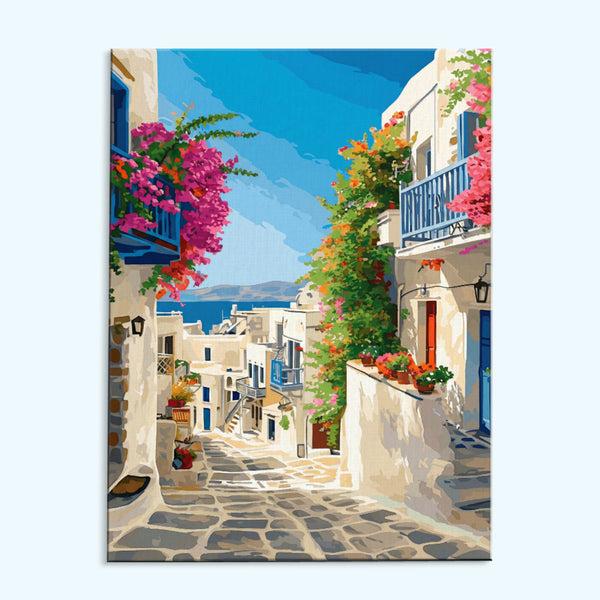 Aegean Path | Paint by Numbers Kit