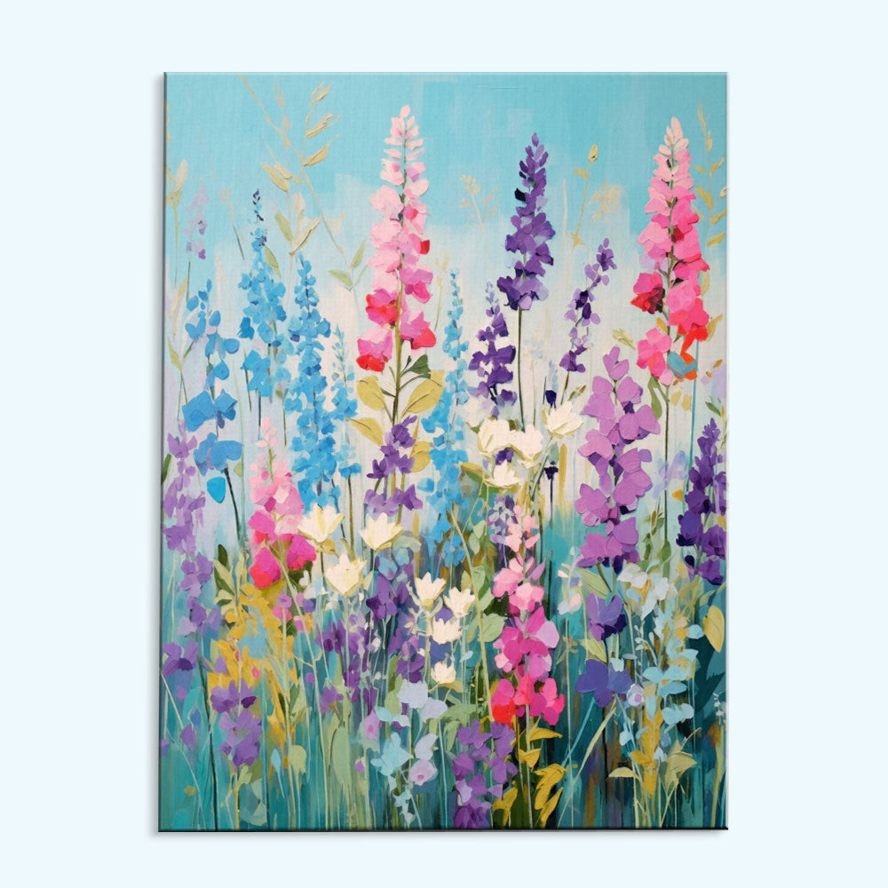 Summer Wildflower Splendor | Paint by Numbers Kit