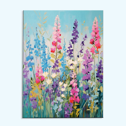 Summer Wildflower Splendor | Paint by Numbers Kit