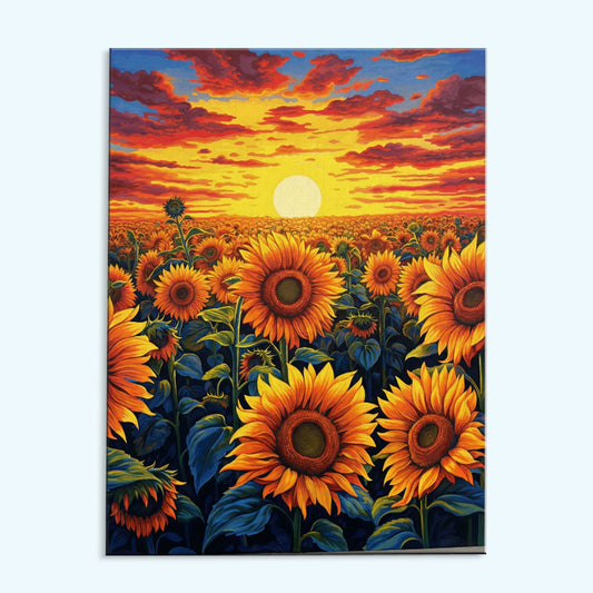 Sunflower Garden | Paint by Numbers Kit