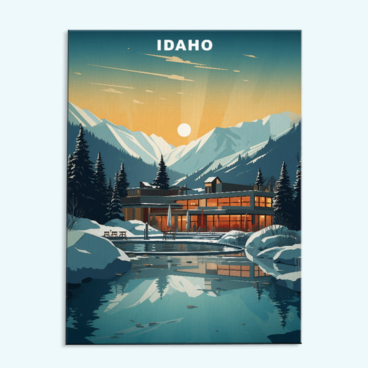 Idaho U.S. State | Paint by Numbers Kit