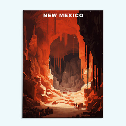 New Mexico U.S. State | Paint by Numbers Kit