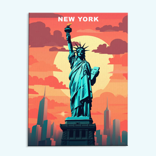 New York U.S. State | Paint by Numbers Kit