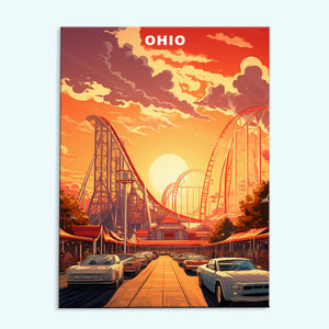 Ohio, US-Bundesstaat | Malen nach Zahlen Set