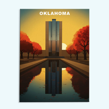 Oklahoma U.S. State | Paint by Numbers Kit