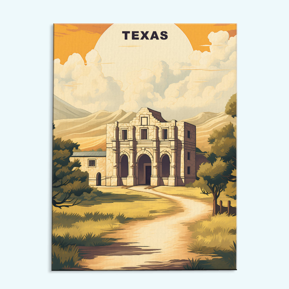 Texas U.S. State | Paint by Numbers Kit