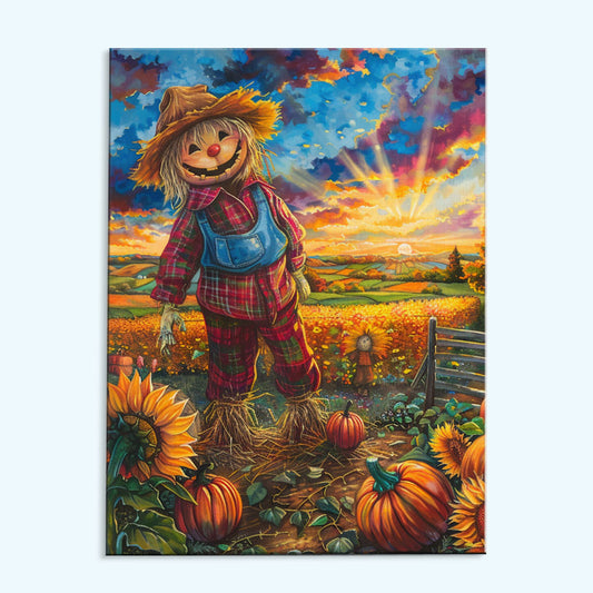 Autumn Scarecrow | Paint by Numbers Kit