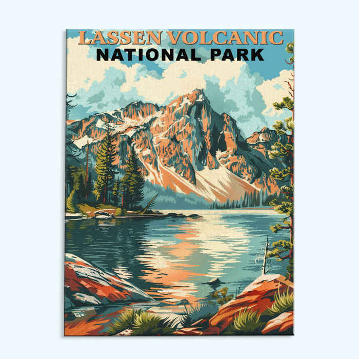 Lassen Volcanic National Park Vintage