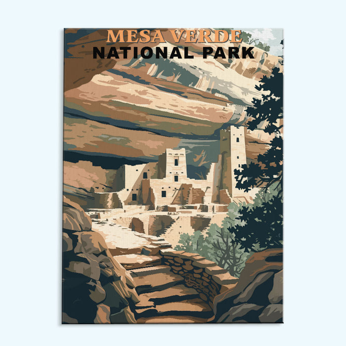 Mesa Verde National Park Vintage
