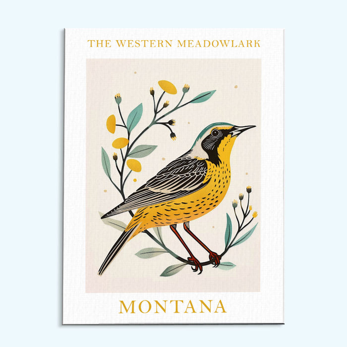 Montanas Staatsvogel, Westliche Lerche