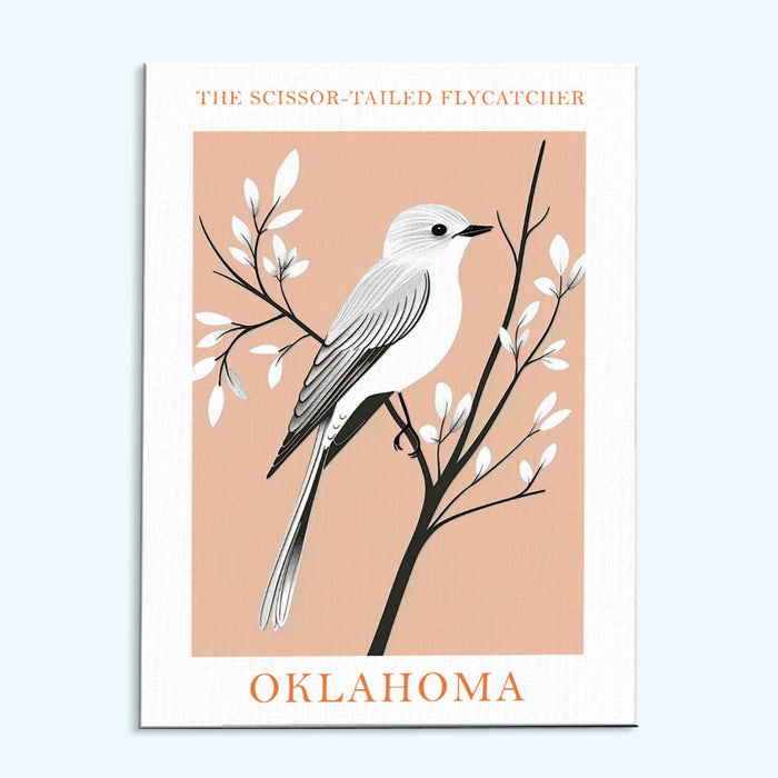 Staatsvogel von Oklahoma: Scherenschwanz-Fliegenschnäpper