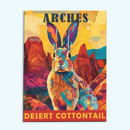 Arches National Park Animal | Paint by Numbers Kit