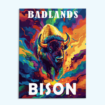 Badlands National Park Animal | Paint by Numbers Kit