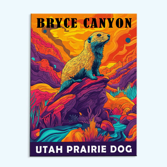 Bryce Canyon National Park Animal | Paint by Numbers Kit