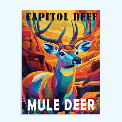 Capitol Reef National Park Animal | Paint by Numbers Kit