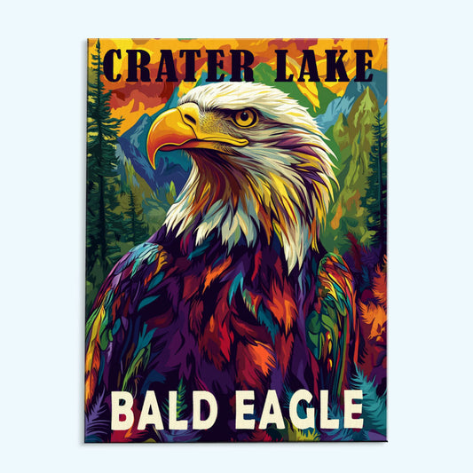 Crater Lake National Park Animal | Paint by Numbers Kit