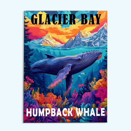 Glacier Bay National Park Animal | Paint by Numbers Kit