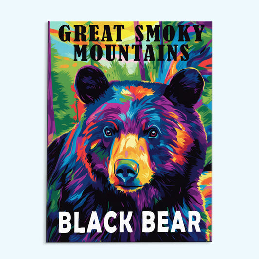 Great Smoky Mountains National Park Animal | Paint by Numbers Kit