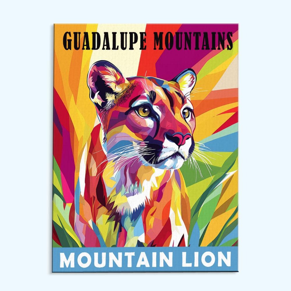 Guadalupe Mountains National Park Animal | Paint by Numbers Kit