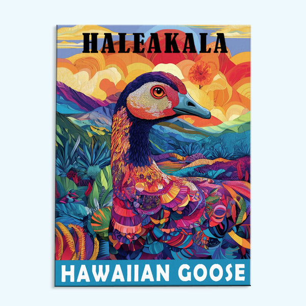 Haleakala Nationalpark Tier | Malen nach Zahlen Set