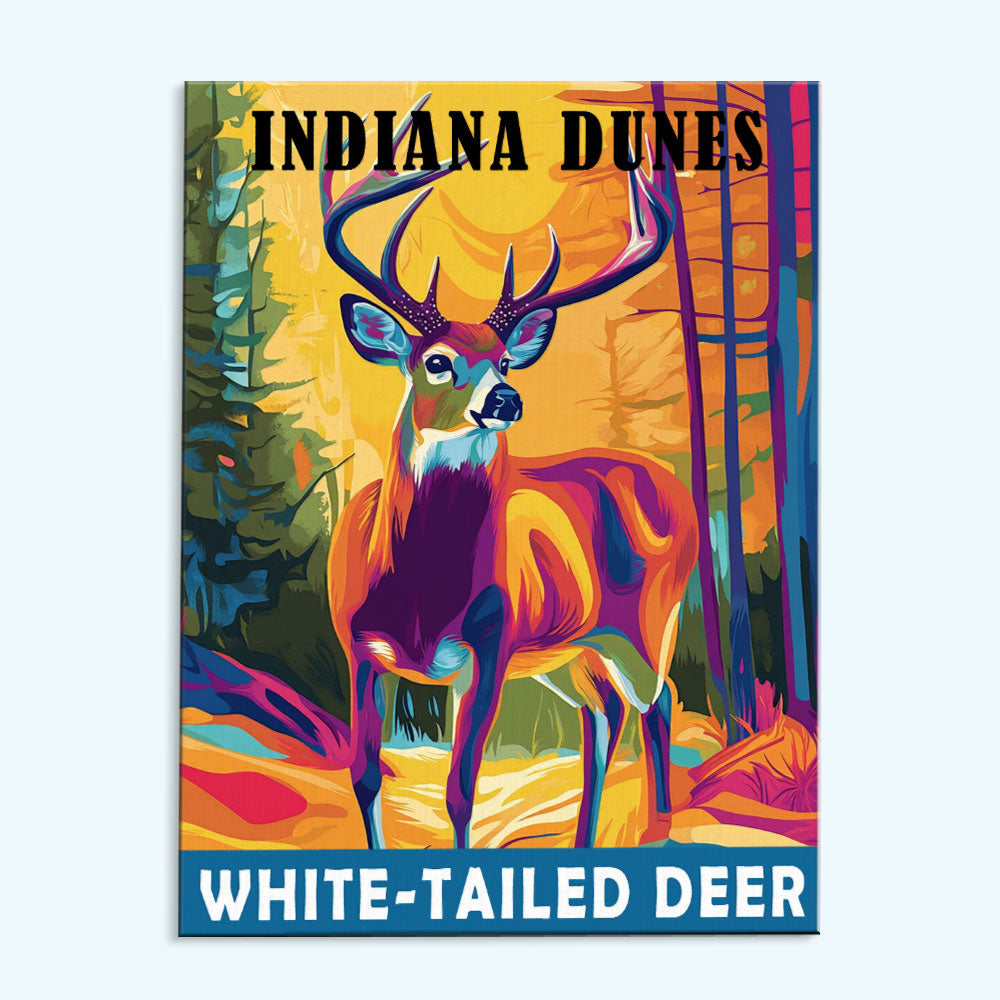 Indiana Dunes National Park Animal | Paint by Numbers Kit