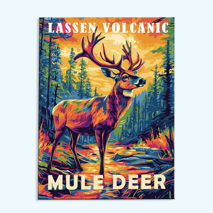 Lassen Volcanic National Park Animal | Paint by Numbers Kit