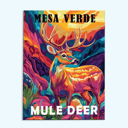 Mesa Verde National Park Animal | Paint by Numbers Kit