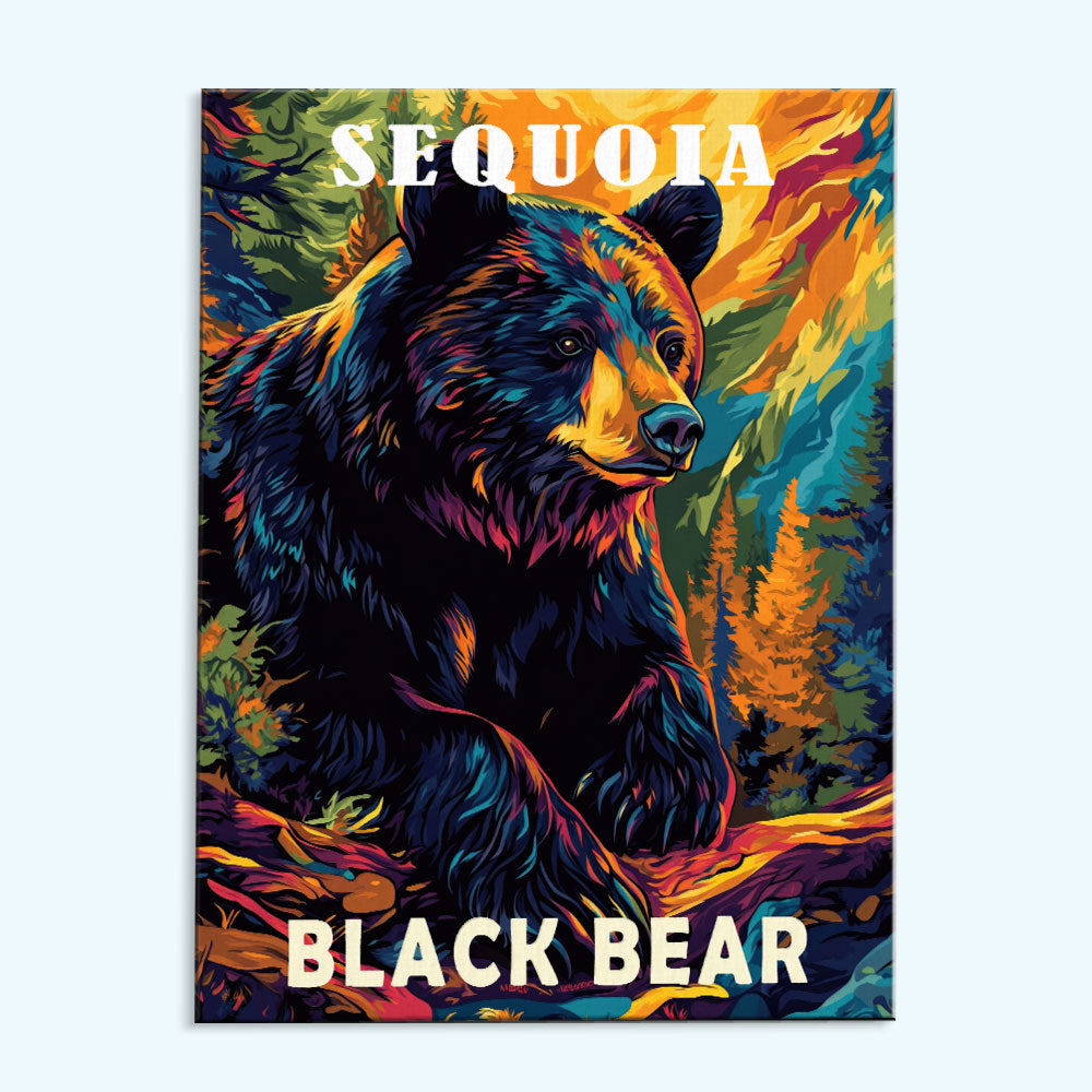 Sequoia National Park Animal | Paint by Numbers Kit