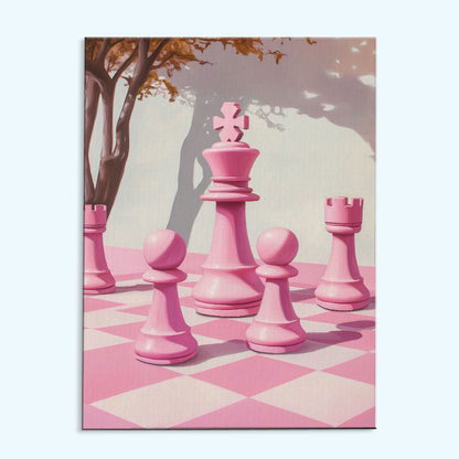 Chess Pieces | Paint by Numbers Kit